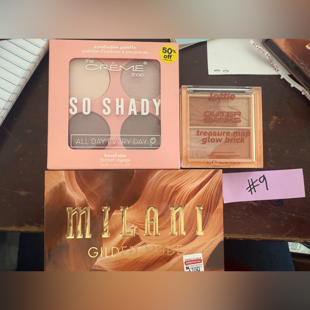 Milani Gilded Nude and The Creme Shop So Shady Set